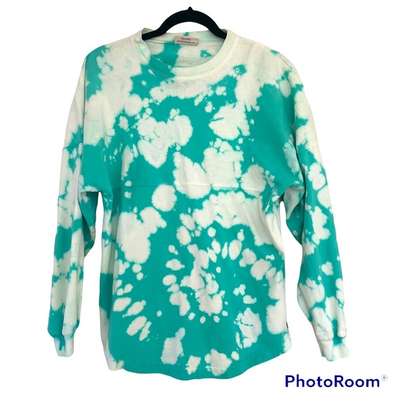 Spirit Jersey | Buffalo bleached tie dye long sleeve tee shirt - Picture 6 of 9